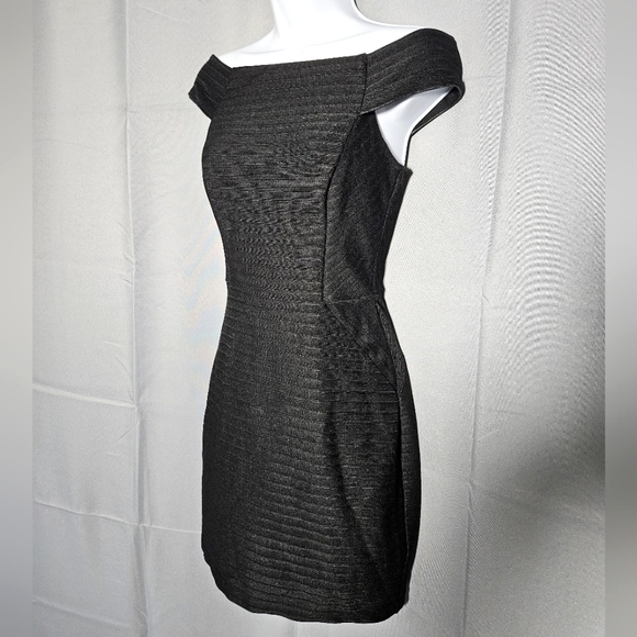 Topshop Y2K NWT BANDAGE BODYCON Sexy Off Shoulder KIM K STYLE Mini DRESS Size 6 - Picture 1 of 9